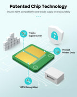 Canon D570 Wireless Check Printer with 2 MTI Compatible CRG 137 MICR Cartridges