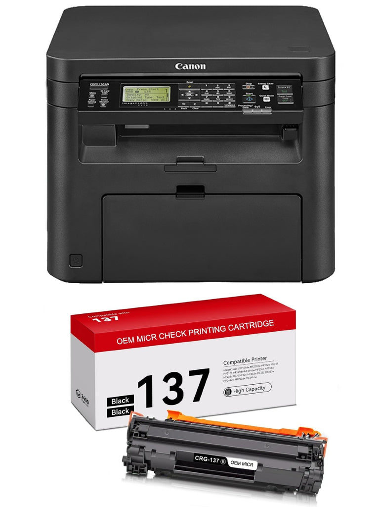 Canon D570 Wireless Check Printer with 1 OEM 137 MICR Toner