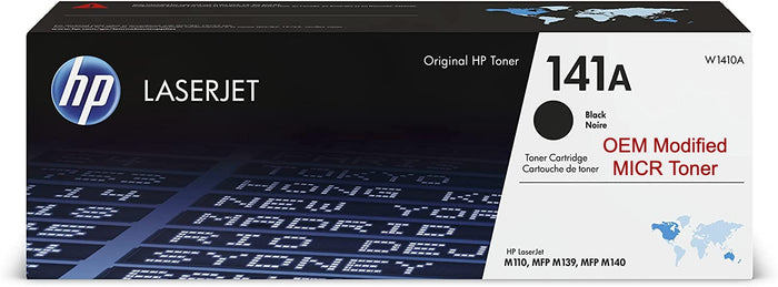 HP 141A OEM Modified MICR HP W1410A Toner Cartridge