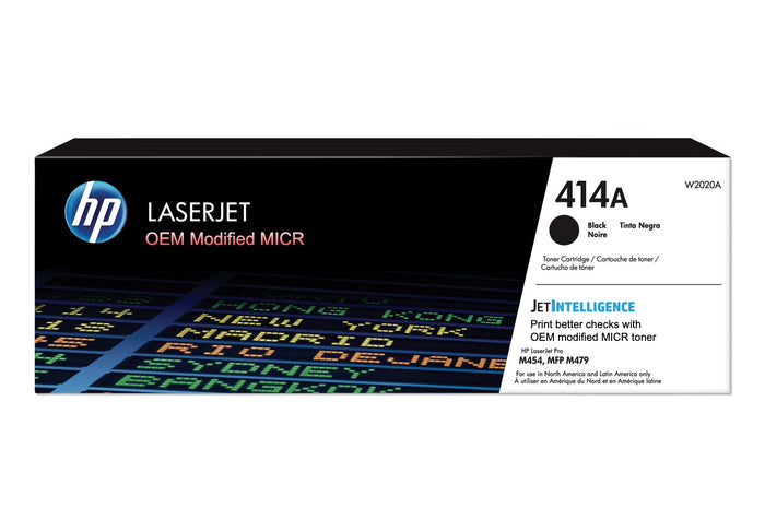 HP 414A OEM Modified W2020A MICR Toner Cartridge