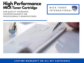 MTI 87A Compatible HP CF287A CF287AD MICR Toner Cartridge (2-Pack)