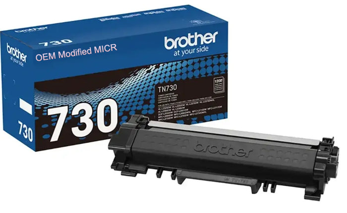 Brother TN730 OEM Modified TN-730 MICR Toner Cartridge