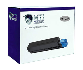 MTI OKI 43502001 B4550 B4600 U.S. Reman MICR Toner Cartridge (High Yield)