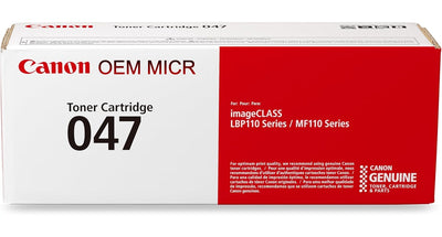 Canon 047 OEM Modified 2164C001 MICR Toner Cartridge