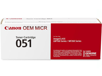 Canon 051 OEM Modified 2168C001 MICR Toner Cartridge