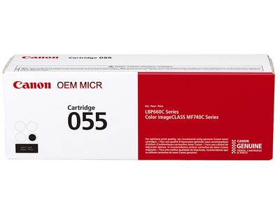 Canon 055 OEM Modified 3016C001 MICR Toner Cartridge