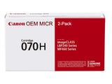 Canon 070H OEM Modified 5640C001 MICR Toner Cartridge (High Yield, 2-Pack)