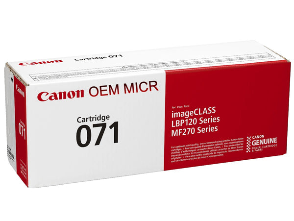 Canon 071 OEM Modified 5645C001 MICR Toner Cartridge