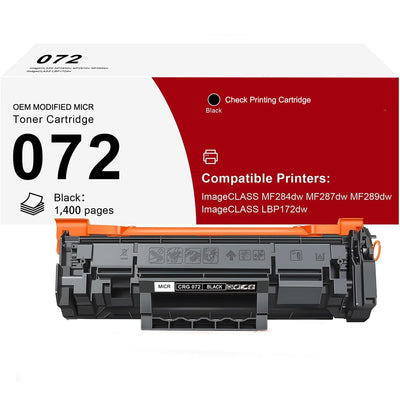 Canon 072 OEM Modified MICR Toner Cartridge