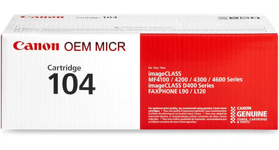 Canon 104 OEM Modified 0263B001 MICR Toner Cartridge