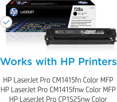HP 128A OEM Modified CE320A MICR Toner Cartridge