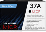 HP 37A OEM Modified CF237A MICR Toner Cartridge