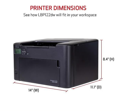 Canon imageCLASS LBP122dw Wireless Check Printer with 1 MTI 071 MICR Cartridge