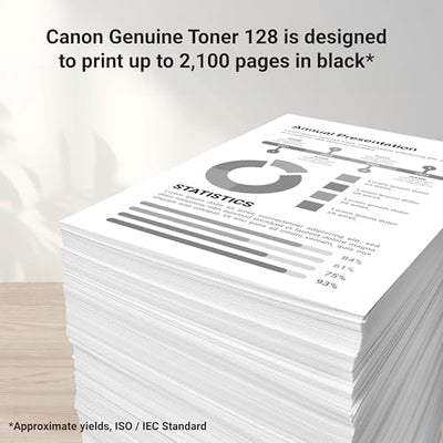 Canon 128 OEM Modified 3500B001 MICR Toner Cartridge