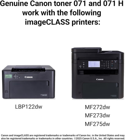 Canon 071 OEM Modified 5645C001 MICR Toner Cartridge