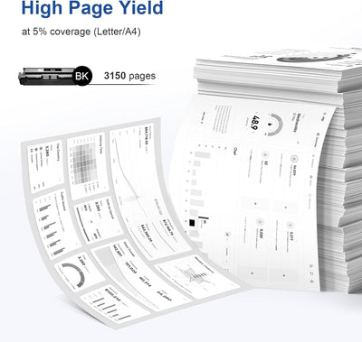 MTI 067H Compatible Canon CRG-067H MICR Toner Cartridge (High Yield)
