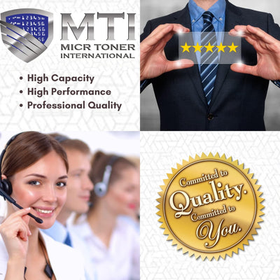 MTI  201A Compatible HP CF400A MICR Toner Cartridge