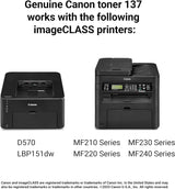 Canon 137 OEM Modified 9435B001AA MICR Toner Cartridge (2-Pack)