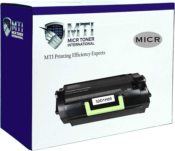 MTI 521H Compatible Lexmark 52D1H00 MICR Cartridge (High Yield)
