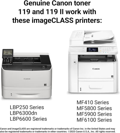 Canon 119 OEM Modified 3479B001 MICR Toner Cartridge