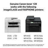 Canon 128 OEM Modified 3500B001 MICR Toner Cartridge
