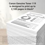 Canon 119 OEM Modified 3479B001 MICR Toner Cartridge