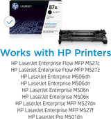 HP 87A OEM Modified CF287A MICR Toner Cartridge