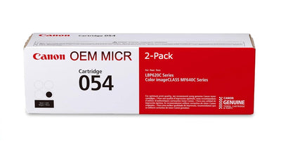 Canon 054 OEM Modified CRG-054 MICR Cartridge (2-Pack)