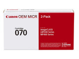 Canon 070 OEM Modified 5639C001 MICR Toner Cartridge (2-Pack)