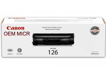 Canon 126 OEM Modified 3483B001 MICR Toner Cartridge
