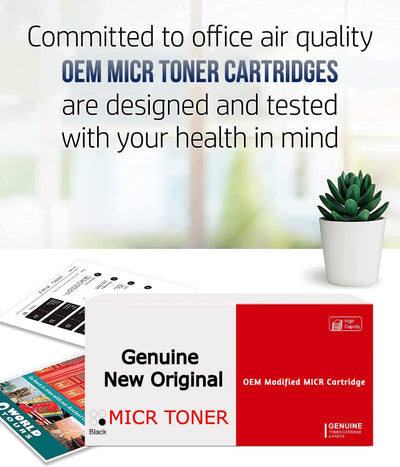 Canon 045 OEM Modified 1242C001 MICR Toner Cartridge