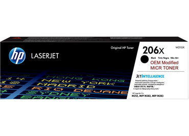 HP 206X OEM Modified W2110X MICR Toner Cartridge (High Yield)