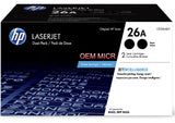 HP 26A OEM Modified CF226A MICR Toner Cartridge (2-Pack)