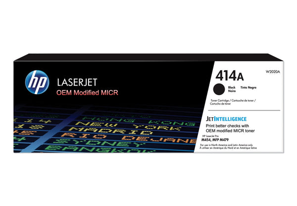 HP 414A OEM Modified W2020A MICR Toner Cartridge