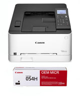 Canon imageCLASS LBP622Cdw Check Printer with 2 OEM Modified 054H MICR Cartridges (High Yield)