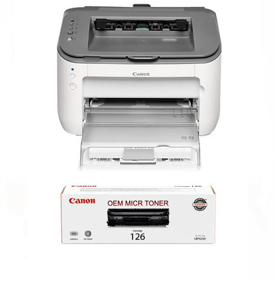 Canon ImageClass LBP6230dw Check Printer with OEM Modified 126 MICR Cartridge