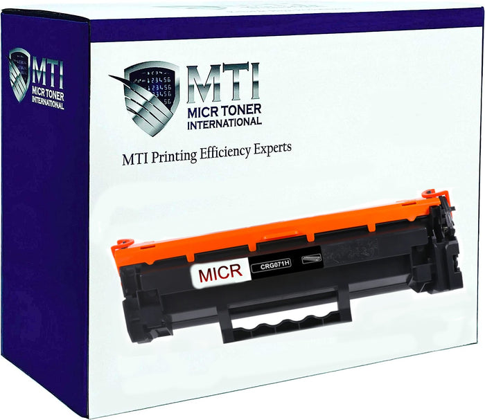MTI Compatible 071H Canon 5646C001 MICR Toner Cartridge
