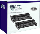 MTI 148A Compatible HP W1480A MICR Toner Cartridge (2-Pack)