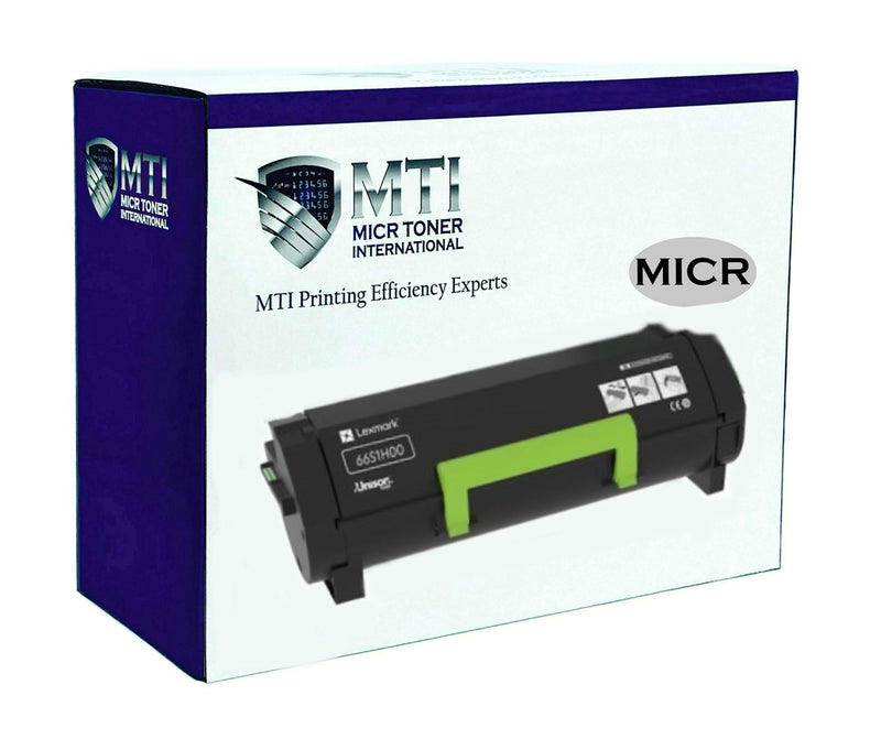 MTI 66S1H00 Compatible (High Yield) Lexmark MICR Ink Cartridge