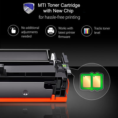 HP 141A OEM Modified MICR HP W1410A Toner Cartridge