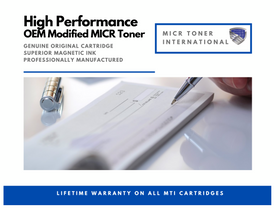 HP 58X OEM Modified CF258X MICR Toner Cartridge (High Yield)