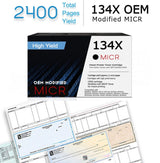HP 134X W1340X OEM Modified MICR Toner Cartridge (High Yield)