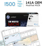 HP 141A OEM Modified MICR HP W1410A Toner Cartridge (2-Pack)