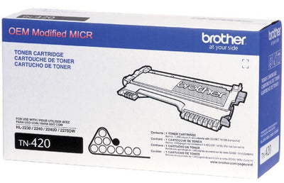 Brother TN-420 OEM Modified TN420 MICR Toner Cartridge