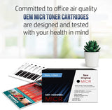 HP M506n LaserJet Enterprise Printer and 1 OEM MICR Cartridge (Renewed)