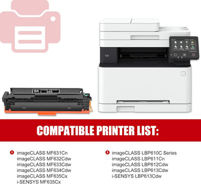 Canon 045 OEM Modified 1242C001 MICR Toner Cartridge