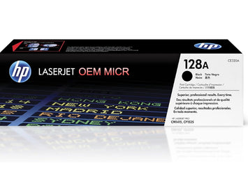 HP 128A OEM Modified CE320A MICR Toner Cartridge