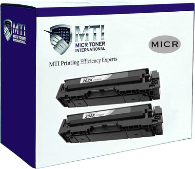 MTI 202X Compatible HP CF500X MICR Toner Cartridge (2-Pack)
