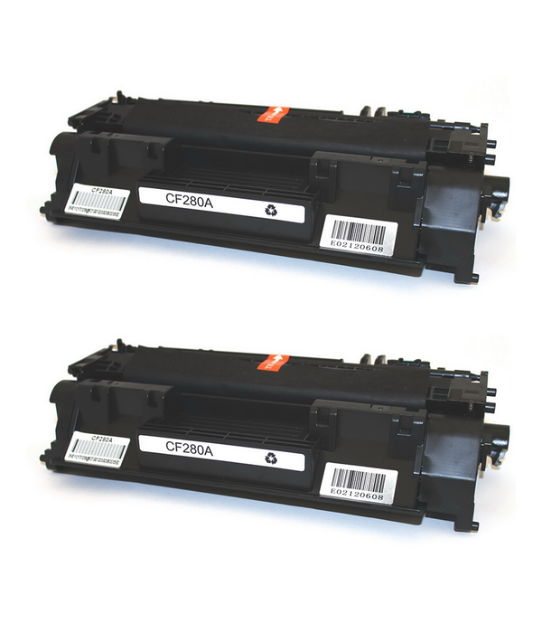 spyd Tage en risiko impressionisme HP 80A/ CF280A Compatible Toner Cartridge (2-pack) - MICR Toner Intl