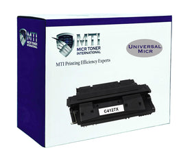 MTI 27X Compatible HP C4127X Universal MICR Toner Cartridge (High Yield)